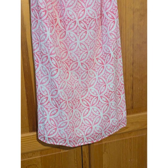 Hatley Women's Size Medium‎ Dress Pink Cold Shoulder Organic Cotton - Picture 9 of 12